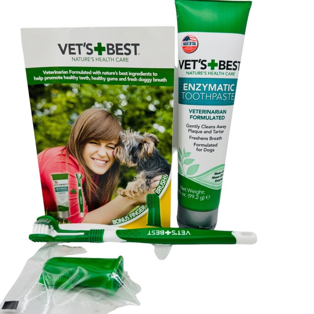 Dog Toothbrush & Toothpaste Kit Exp 11/26
